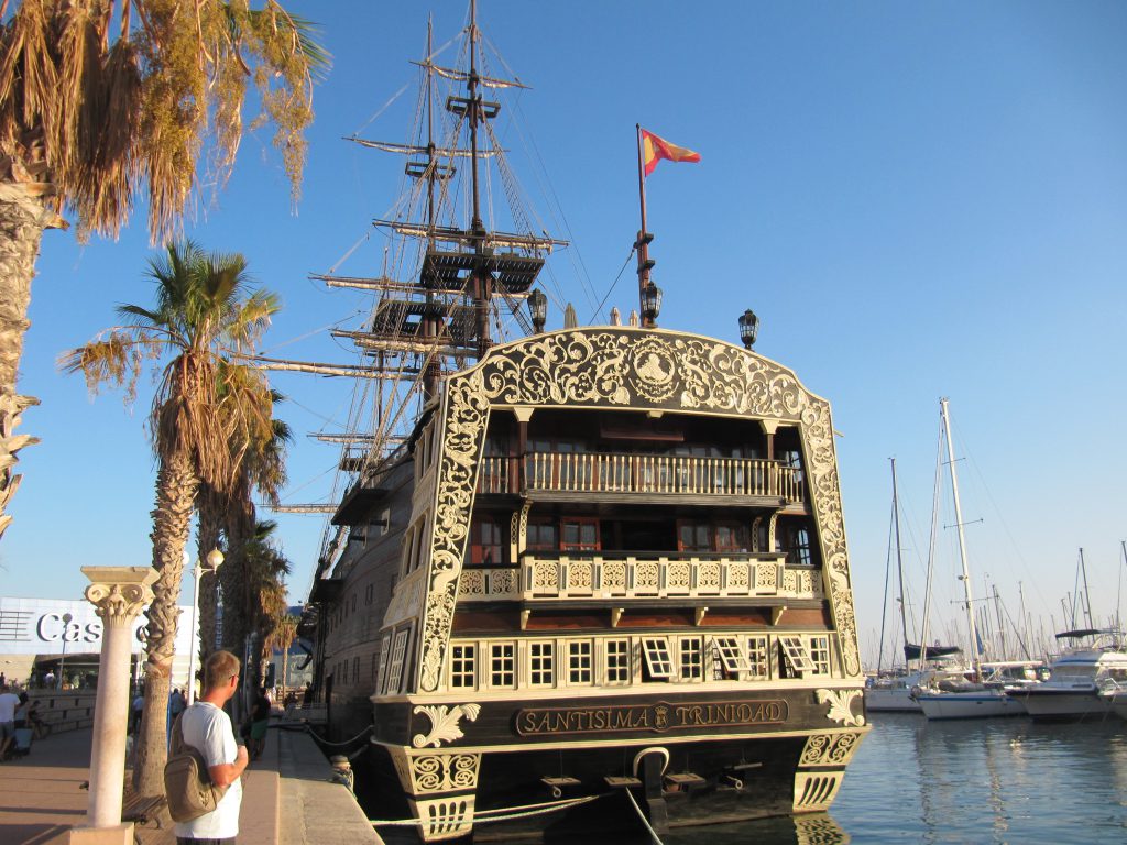"Piratenschip" in Alicante
