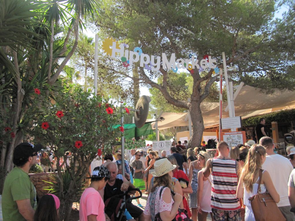 Hippiemarkt in Punta Arabi